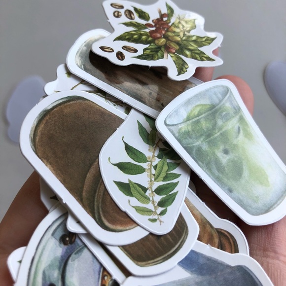 🌻10/$10🌻 Coffee/Drink Assortment Journal Stickers - Picture 8 of 8